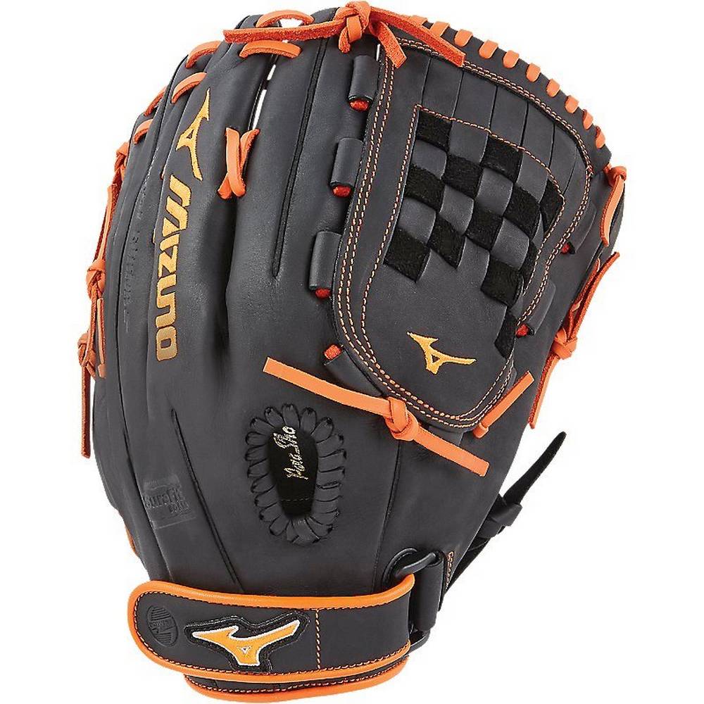 Damske Rukavice Mizuno MVP Prime SE Fastpitch 13" Softball Čierne/Oranžové Vypredaj UJGL74086